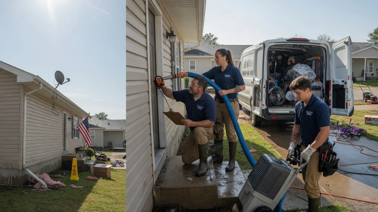 Ceiling Water Damage Restoration in Francesville, IN near me